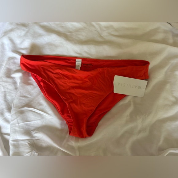 Athleta Red Intimates Bikini Panties - Picture 1 of 3